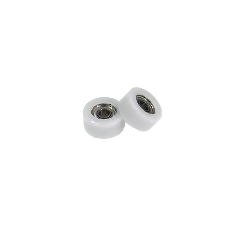 Load 3KG BS69312-5 3x12x5mm ID 3MM OD 12MM Thickness 5MM POM/NYLON/POK roller wheels for sliding door