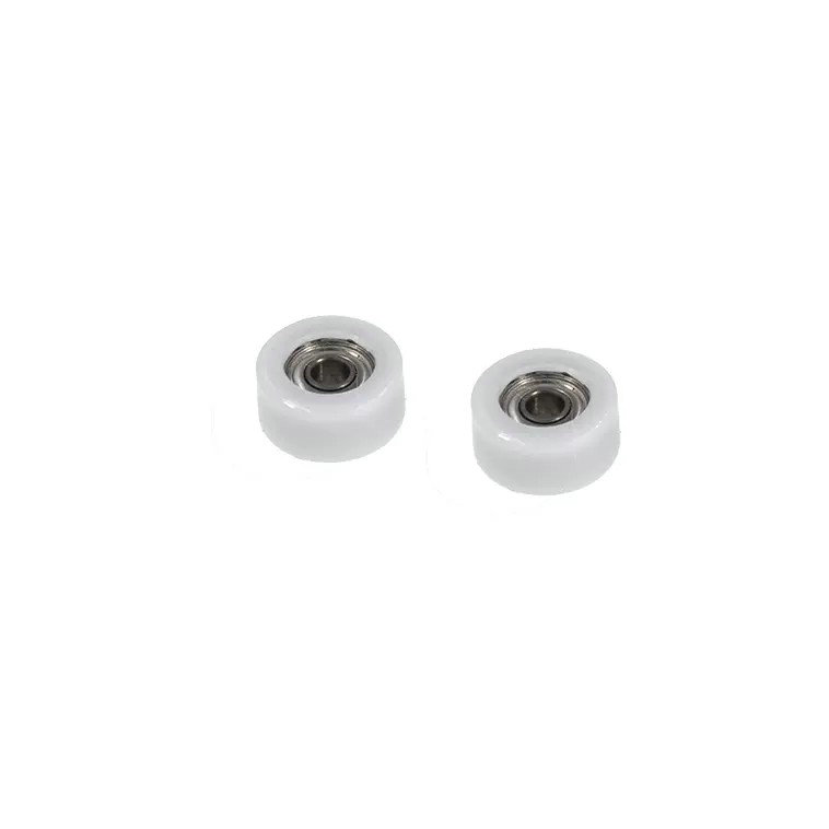 Load 3KG BS69312-5 3x12x5mm ID 3MM OD 12MM Thickness 5MM POM/NYLON/POK roller wheels for sliding door