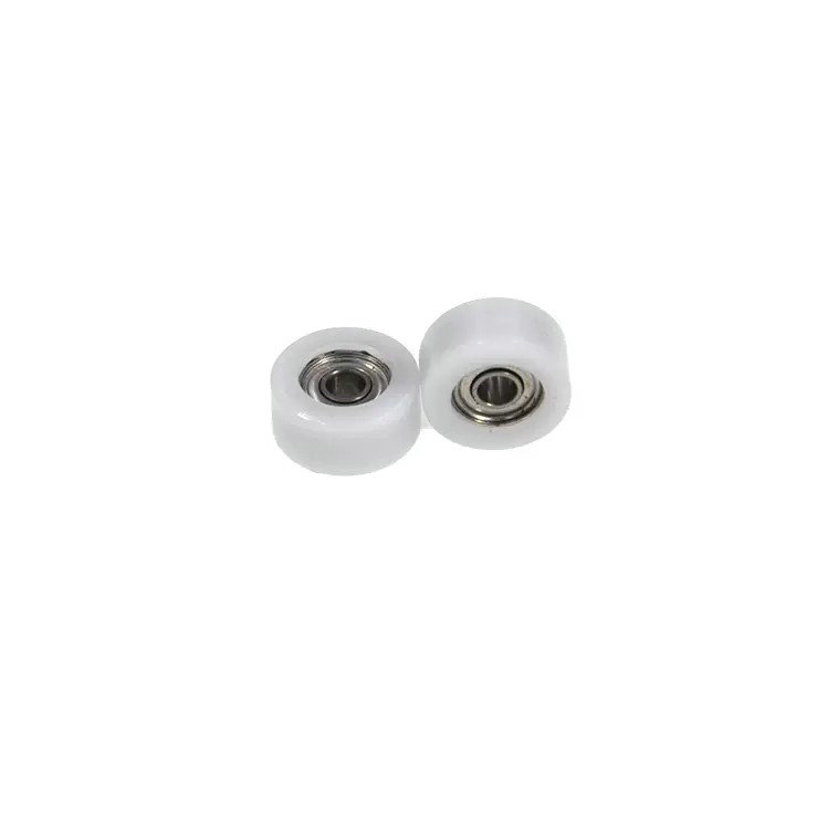 Load 3KG BS69312-5 3x12x5mm ID 3MM OD 12MM Thickness 5MM POM/NYLON/POK roller wheels for sliding door