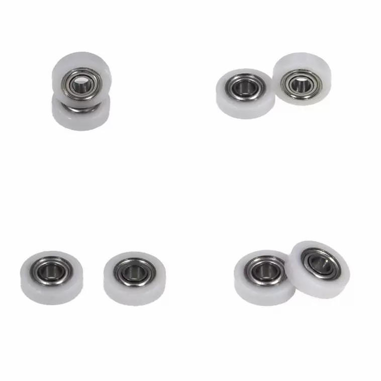 Load 3KG BS69312-4 3x12x4mm ID 3MM OD 12MM Thickness 4MM POM/NYLON/POK roller bearing pulley