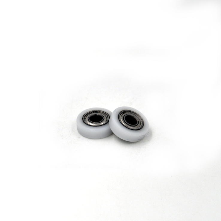 Load 3KG BS68413-4 4x13x4mm ID 4MM OD 13MM Thickness 4MM POM/NYLON/POK wardrobe doors rollers pulley