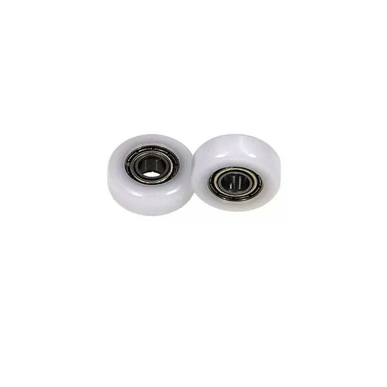 Load 3KG BS68414-5 4x14x5mm ID 4MM OD 14MM Thickness 5MM POM/NYLON/POK pulley bearing for sliding doors