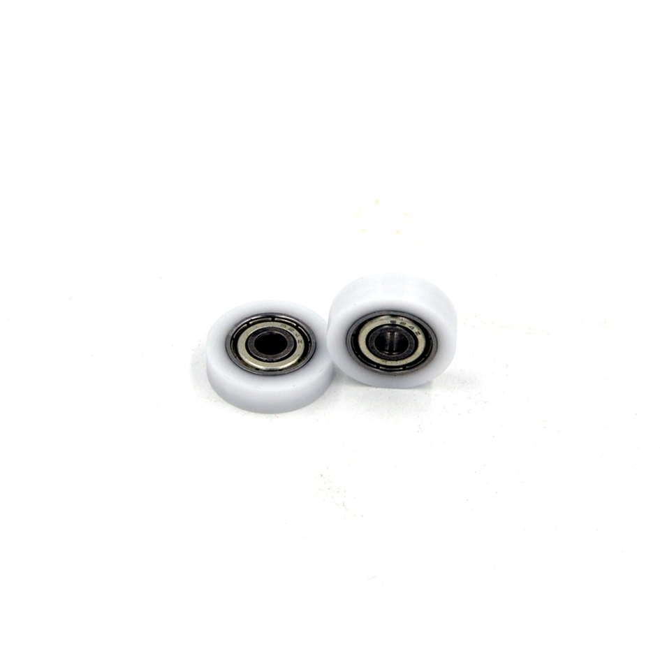 Load 5KG BS62418-5 4x18x5mm ID 4MM OD 18MM Thickness 5MM POM/NYLON/POK roller wheel