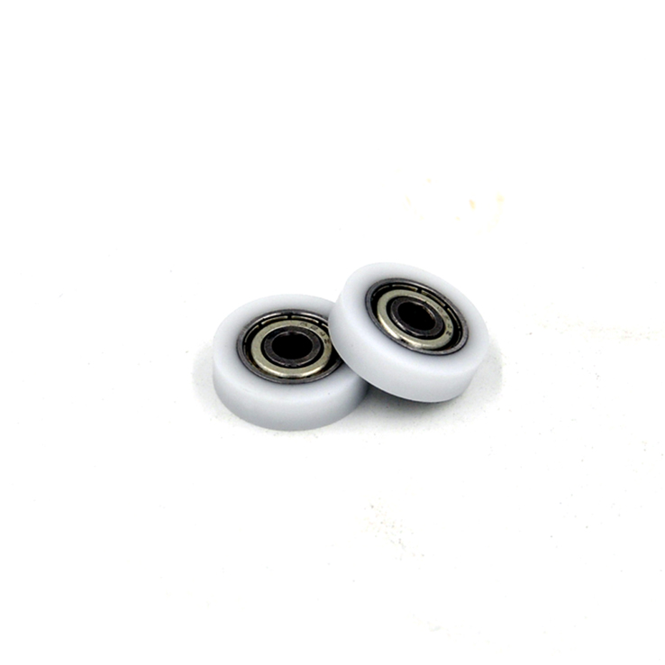 Load 5KG BS62418-5 4x18x5mm ID 4MM OD 18MM Thickness 5MM POM/NYLON/POK roller wheel