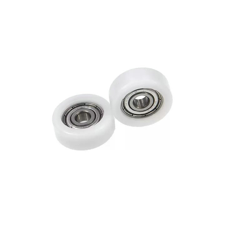 Load 15KG BS62624-8 6x24x8mm ID 6MM OD 24MM Thickness 8MM POM/NYLON/POK white windows roller wheels