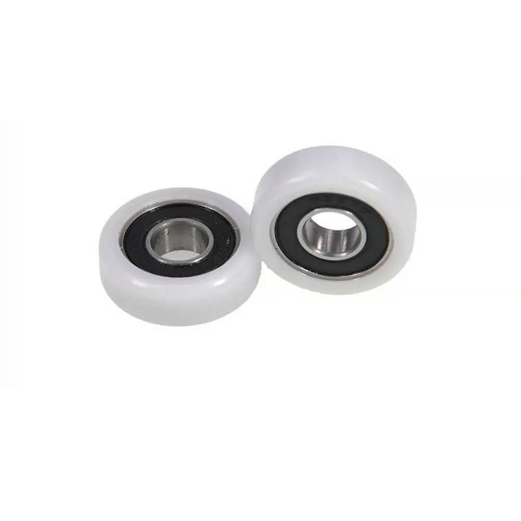 Load 25KG BS69824-8 8x24x8mm ID 8MM OD 24MM Thickness 8MM POM/NYLON/POK plastic bearing roller pulley