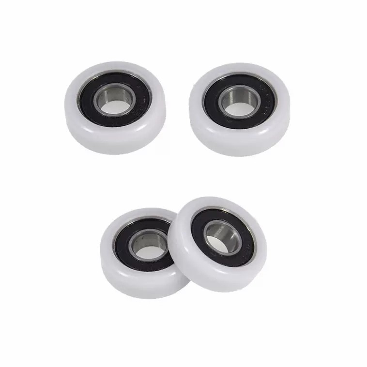 Load 25KG BS69824-8 8x24x8mm ID 8MM OD 24MM Thickness 8MM POM/NYLON/POK plastic bearing roller pulley