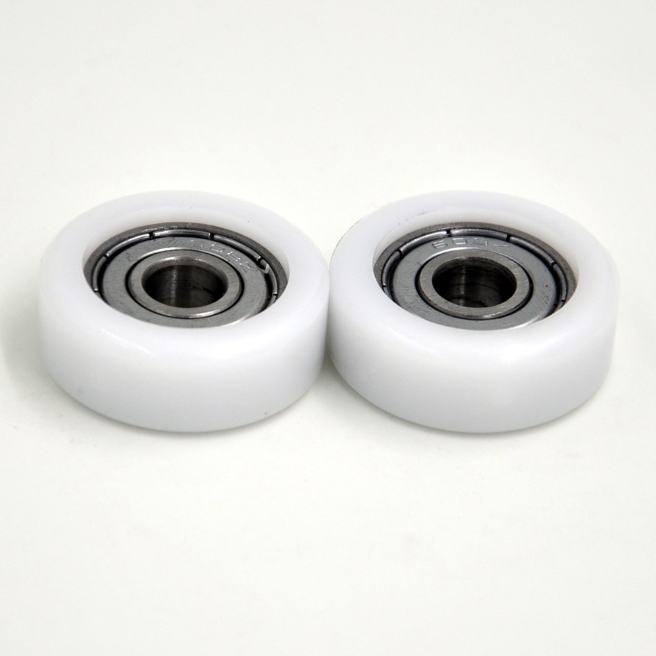 Load 25KG BS60830-11 8x30x11mm ID 8MM OD 30MM Thickness 11MM POM/NYLON/POK roller for windows bearing