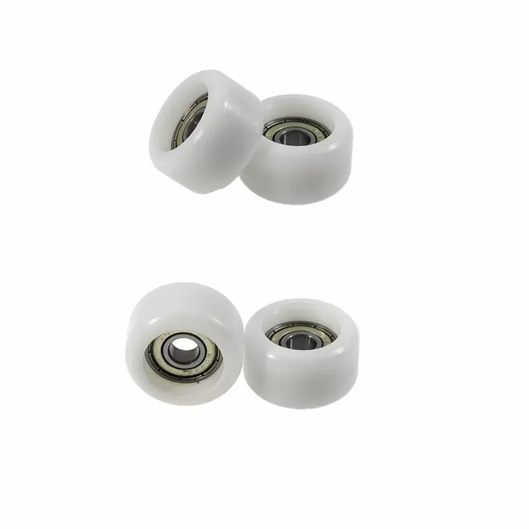 Load 25KG BS60832-18 8x32x18mm ID 8MM OD 32MM Thickness 18MM POM/NYLON/POK plastic roller pulley