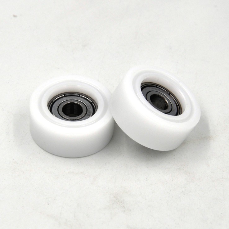 Load 25KG BS60835-15 8x35x15mm ID 8MM OD 35MM Thickness 15MM POM/NYLON/POK small roller wheel pulley