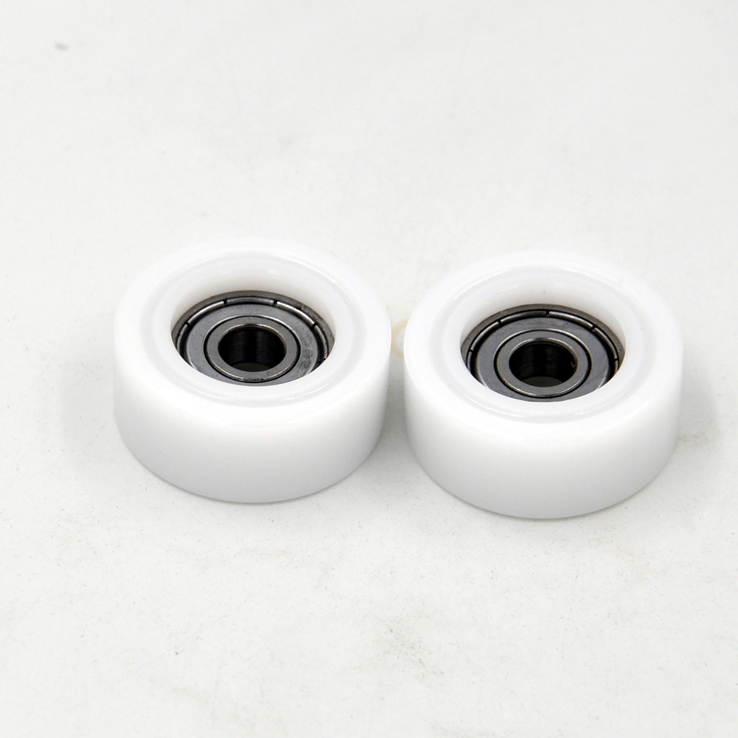 Load 25KG BS60835-15 8x35x15mm ID 8MM OD 35MM Thickness 15MM POM/NYLON/POK small roller wheel pulley