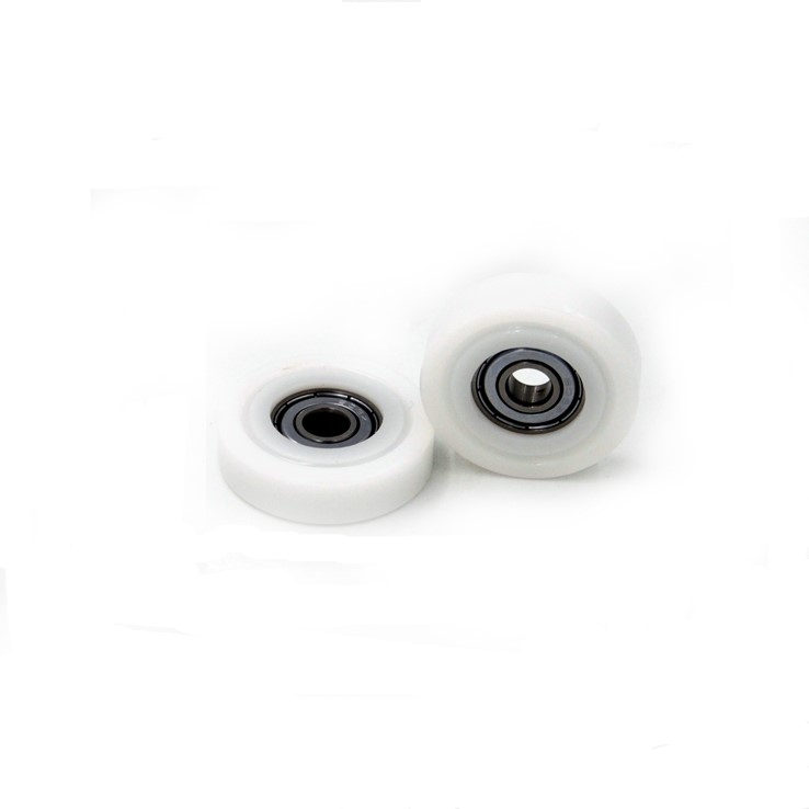 Load 25KG BS60840-11 8x37x13mm ID 8MM OD 37MM Thickness 13MM POM/NYLON/POK plastic pulley guide roller