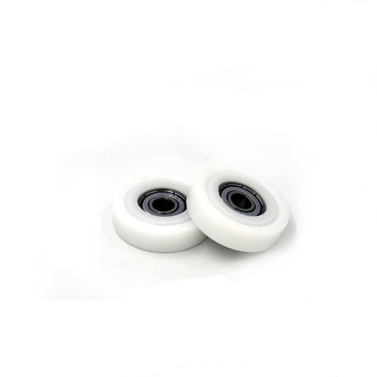 Load 25KG BS60840-11 8x37x13mm ID 8MM OD 37MM Thickness 13MM POM/NYLON/POK plastic pulley guide roller