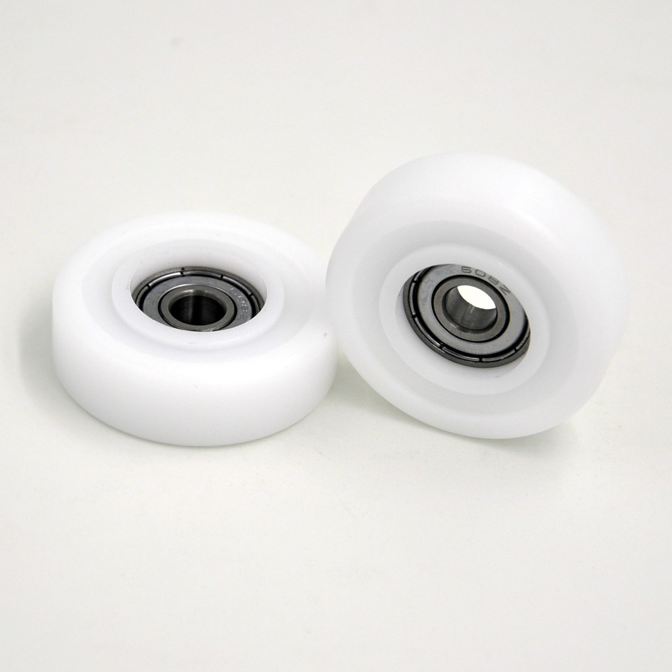 Load 25KG BS60845-14 8x45x14mm ID 8MM OD 45MM Thickness 14MM POM/NYLON/POK guide roller wheel pulley