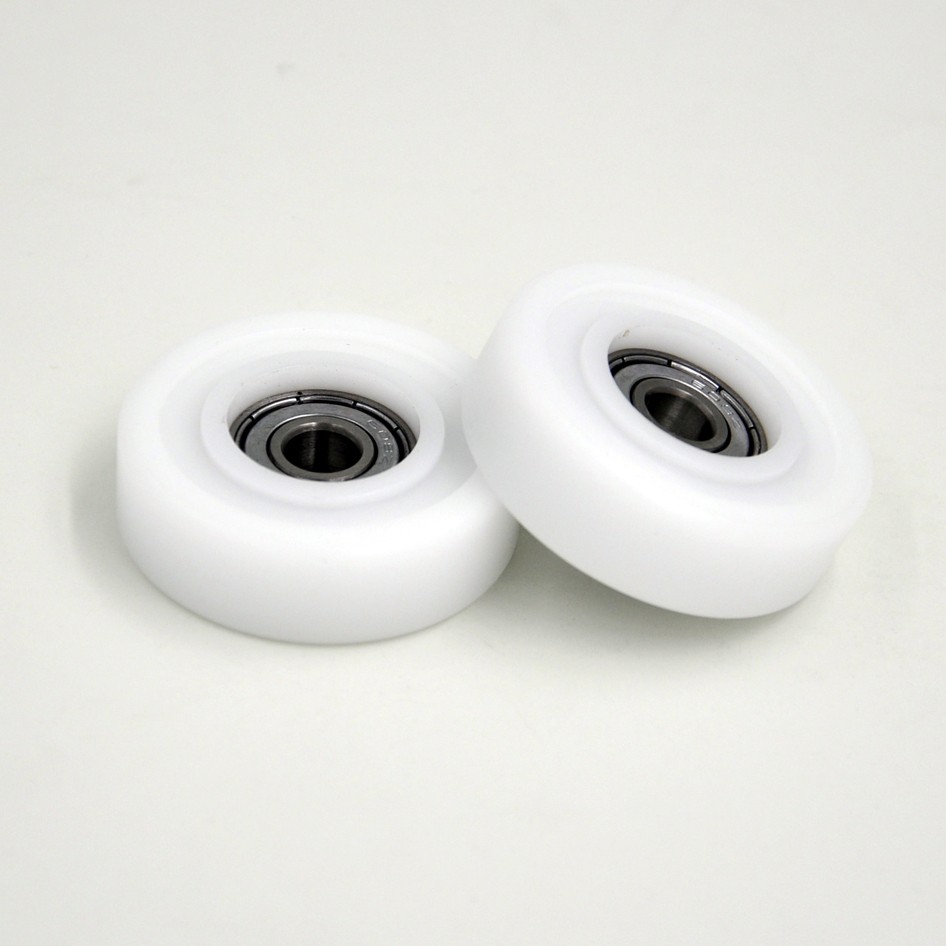 Load 25KG BS60845-14 8x45x14mm ID 8MM OD 45MM Thickness 14MM POM/NYLON/POK guide roller wheel pulley