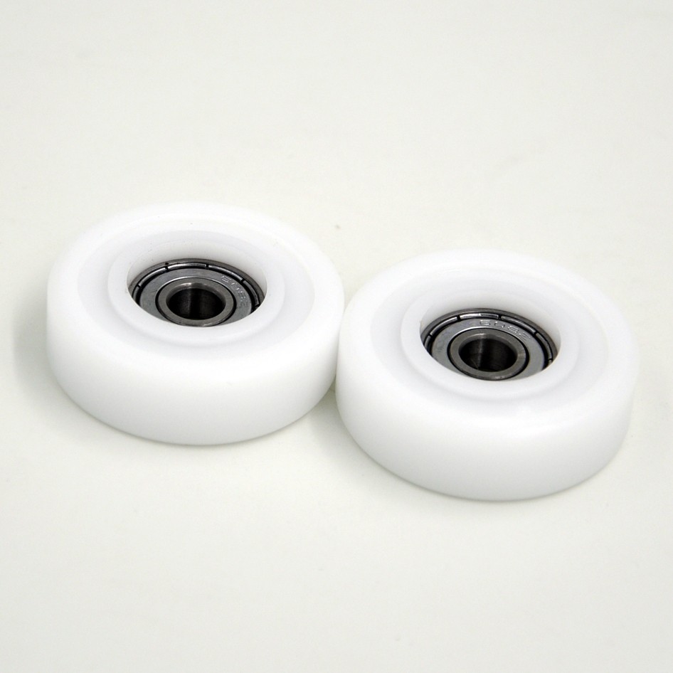 Load 25KG BS60845-14 8x45x14mm ID 8MM OD 45MM Thickness 14MM POM/NYLON/POK guide roller wheel pulley