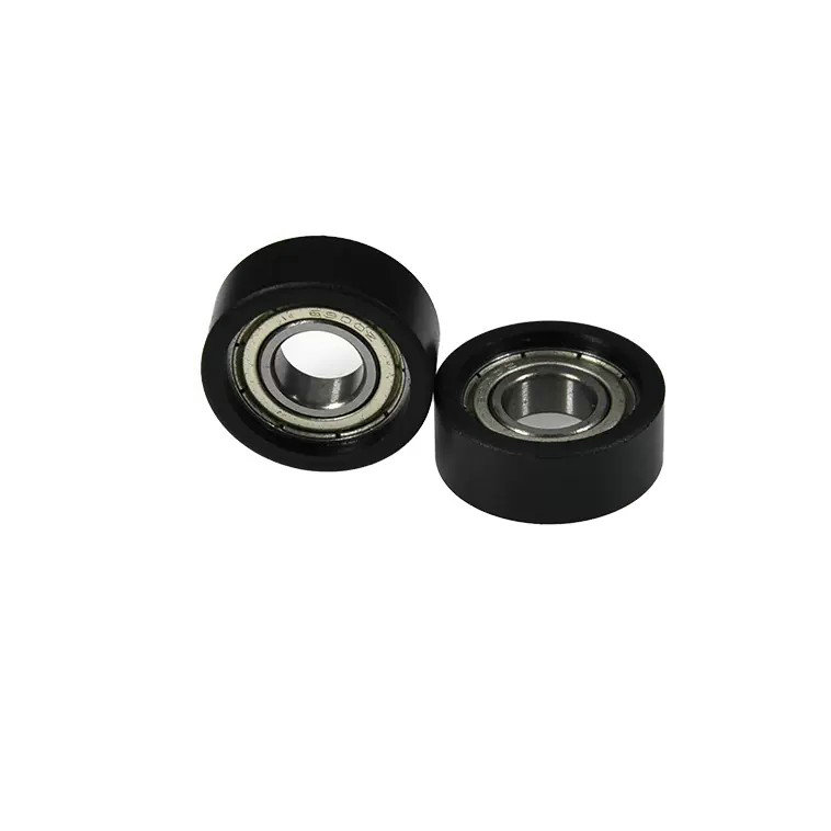 Load 25KG BS690026-10 10x26x10mm ID 10MM OD 26MM Thickness 10MM POM/NYLON/POK nylon roller pulley