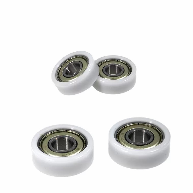 Load 25KG BS600030-11 10x30x11mm ID 10MM OD 30MM Thickness 11MM POM/NYLON/POK nylon guide roller pulley