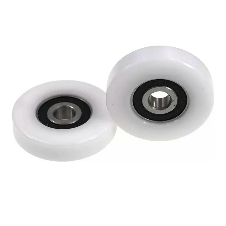 Load 25KG BS620050-12 10x50x12mm ID 10MM OD 50MM Thickness 12MM POM/NYLON/POK sliding door roller wheels