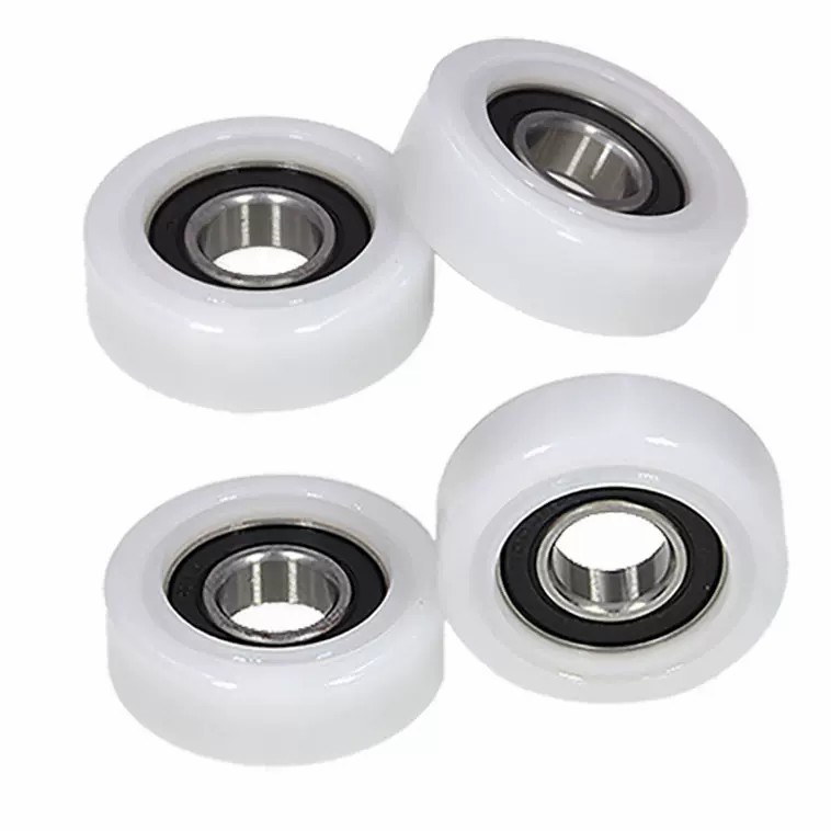 Load 25KG BS600245-15 15x45x15mm ID 15MM OD 45MM Thickness 15MM POM/NYLON/POK heavy duty rollers pulley