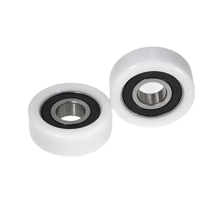 Load 50KG BS620460-20 20x60x20mm ID 20MM OD 60MM Thickness 20MM POM/NYLON/POK white casters roller wheels