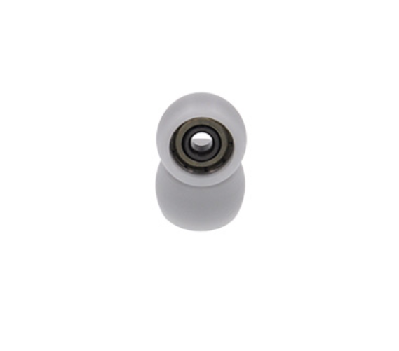 BSR60416-9 4x16x9mm White POM Plastic Roller Bearing Steel Deep Groove Bearing Nylon Small Pulley Wheels