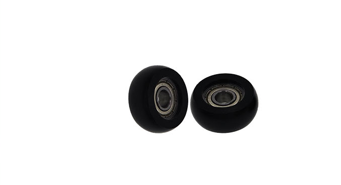 BSR60521-8 5x21x8mm Nylon Round Plastic Pulley U Groove Track Roller Bearing Pulleys Wheel Roller for Sliding Door Window