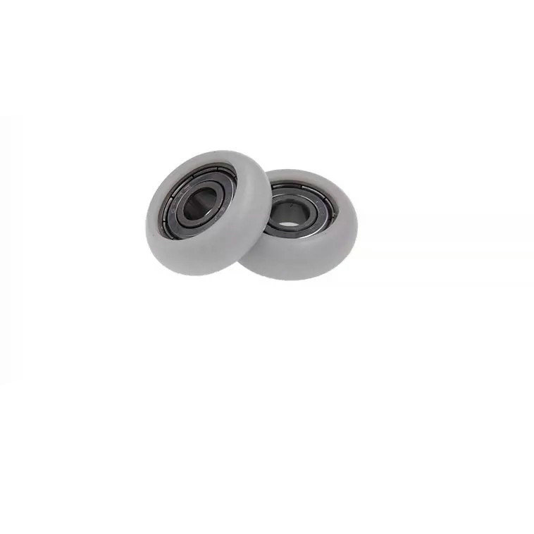 BSR60830-11 8x30x11mm 608-ZZ Plastic POM Nylon Coated Ball Bearing for Slide Door Windows Furniture Pulley