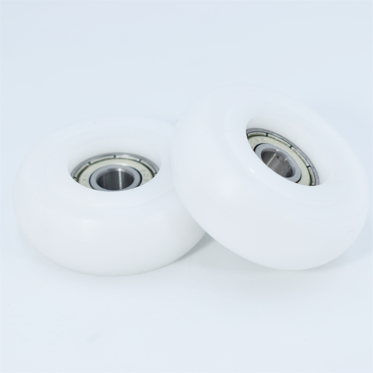 BSR60848-16 8x48x16mm Plastic roller nylon pulley wheel sliding gate wheel bearing