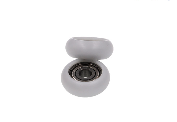 BSR62626-10 6x26x10mm door guides clear plastic bearing steel wheel for roller nylon coated bearing