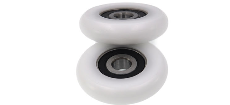 BSR620050-12 10x50x12mm Modern Design Kitchen Cabinet Small Plastic Wheels Roller