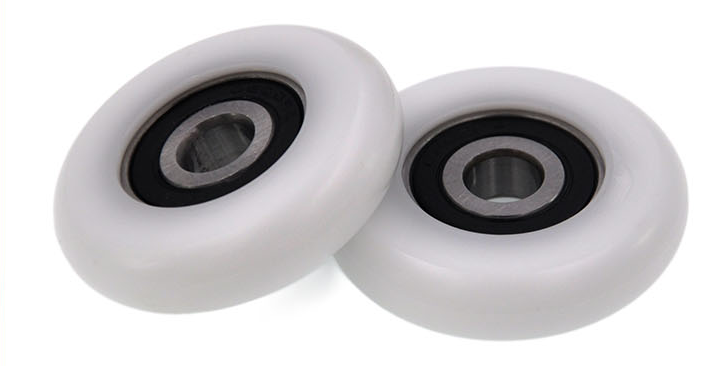 BSR620050-12 10x50x12mm Modern Design Kitchen Cabinet Small Plastic Wheels Roller