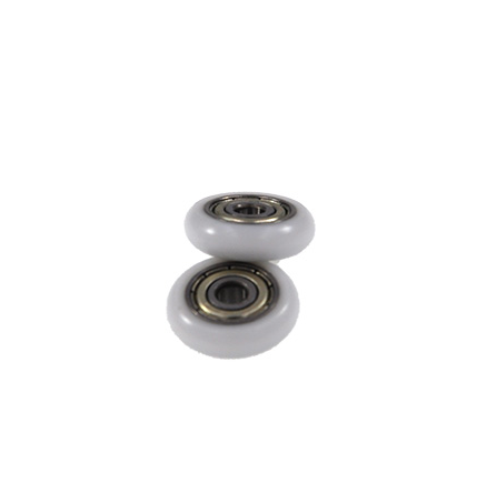 BSR60518-5 5x18x5mm Low noise Wood kitchen cabinets roller pom plastic roller bearing wheel slides drawer door roller