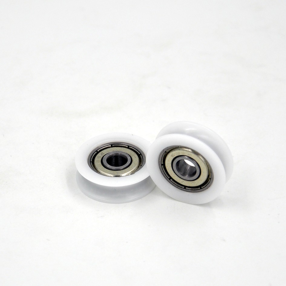 U Groove Roller Bearing BSU62626-8 6x26x8mm ID 6MM OD 26MM Thickness 8MM U Groove Sliding Door Window Roller Pulley