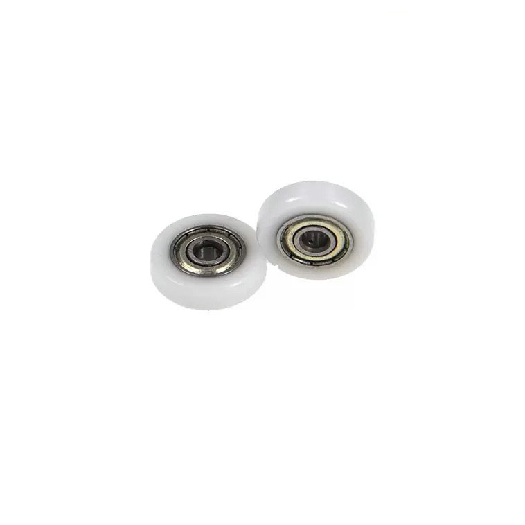 Load 3KG BS68412-4 4x12x4mm ID 4MM OD 12MM Thickness 4MM POM/NYLON/POK wardrobe roller pulley