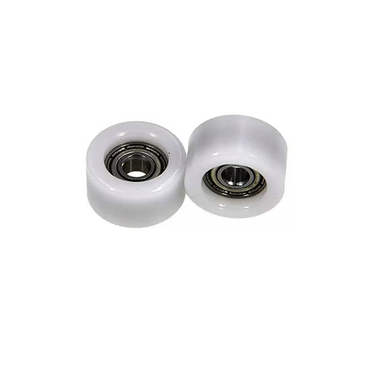 Load 15KG BS68517-10 5x17x10mm ID 5MM OD 17MM Thickness 10MM POM/NYLON/POK sliding roller wheels door