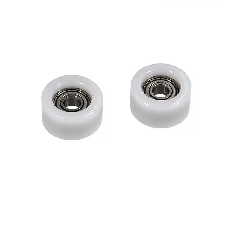 Load 15KG BS68517-10 5x17x10mm ID 5MM OD 17MM Thickness 10MM POM/NYLON/POK sliding roller wheels door