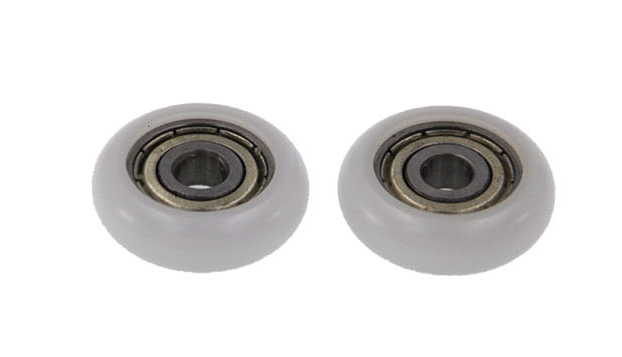 BSR69622-10 6x22x10mm Food-Safe Plastic Pulleys for Hygienic Cabinet Applications