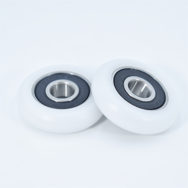 BSR60832-10 8x32x10mm Plastic POK PA POM Nylon Pulley Rollers Bearing for Sliding Window And Wardrobe
