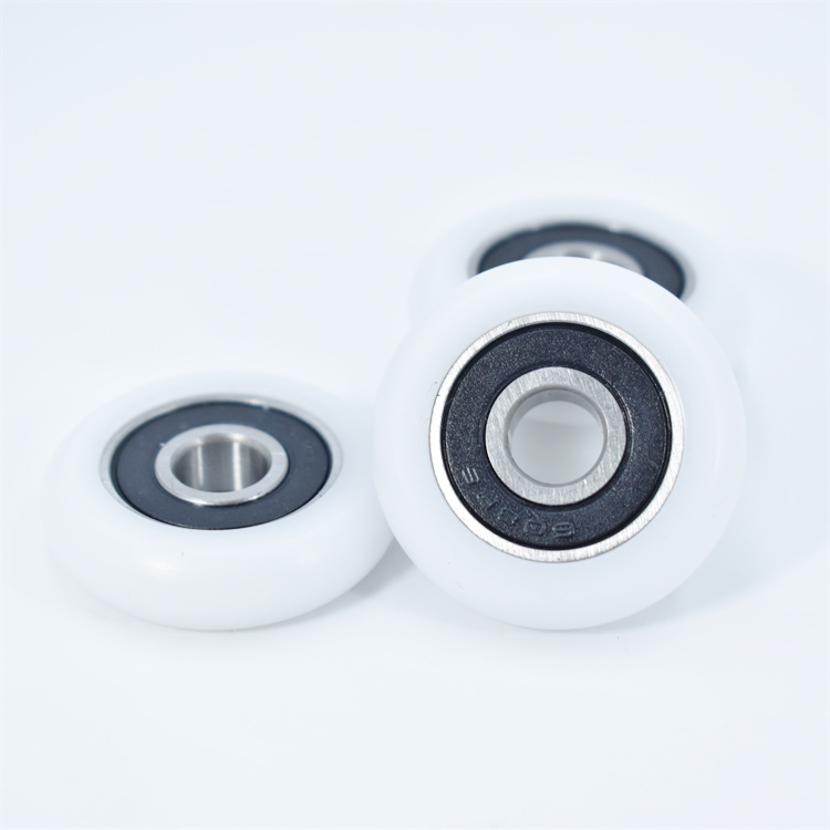 BSR60832-10 8x32x10mm Plastic POK PA POM Nylon Pulley Rollers Bearing for Sliding Window And Wardrobe