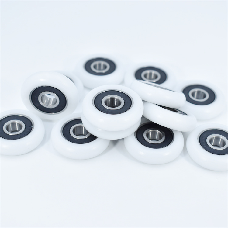 BSR60832-10 8x32x10mm Plastic POK PA POM Nylon Pulley Rollers Bearing for Sliding Window And Wardrobe
