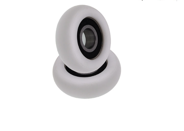 BSR620384-19 17x84x19mm Small Nylon POM Pulley Roller Wheels Ball Bearings Roller for Sliding Door Windows