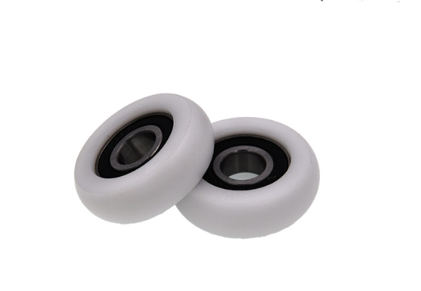 BSR620384-19 17x84x19mm Small Nylon POM Pulley Roller Wheels Ball Bearings Roller for Sliding Door Windows