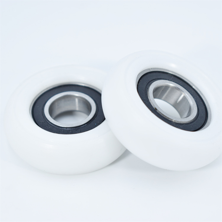 BSR600450-12 20x52x12mm Plastic Coated Bearing Nylon 6004 6201 ZZ Pulley Bearing Nylon Guide Track Wheel.jpg