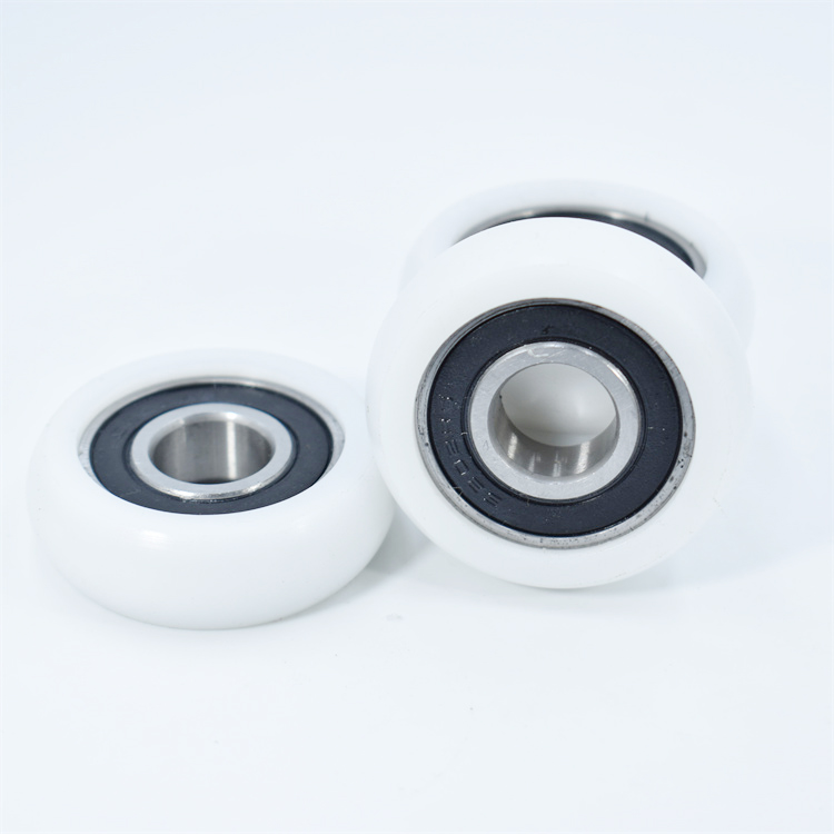 BSR620565-19 25x65x19mm Round Plastic Roller Bearings rowing seat wheels rowing machine wheel