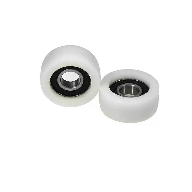 Load 70KG BS600138-16 12x38x16mm ID 12MM OD 38MM Thickness 16MM High-Load POM Nylon PA Plastic-Coated Wheels with Bearings for Industrial Use.jpg