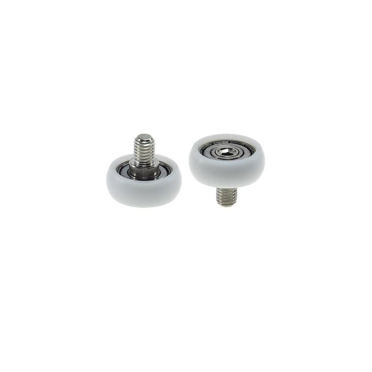 BSR60828-10C2L10M8 M8x28x10mm High-Quality Rubber-Coated Plastic Bearing with External Thread for Reliable Performance.jpg