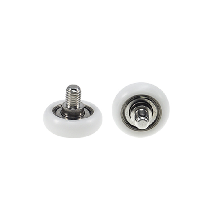 BSR60830-9C3.5L10M8 M8x30x9mm Temperature-Resistant Rubber-Coated Plastic Bearing with External Thread for Extreme Conditions.jpg