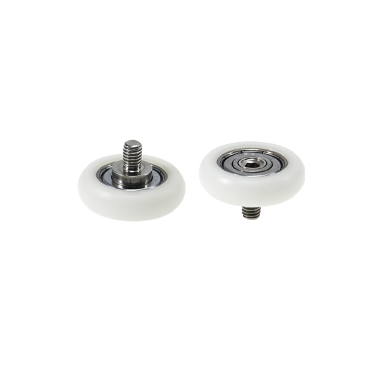 BSR60832-8.5C2L8M6 M6x32x8.5mm Vibration-Reducing Plastic Bearing with Rubber Coating and External Thread for Smooth Operation.jpg