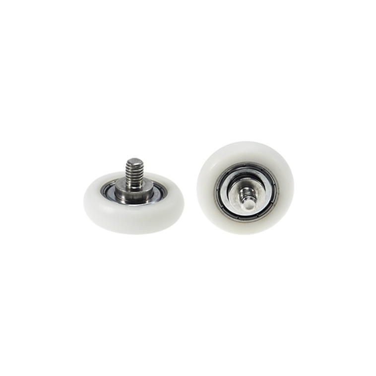 BSR60832-8.5C2L8M6 M6x32x8.5mm Vibration-Reducing Plastic Bearing with Rubber Coating and External Thread for Smooth Operation.jpg